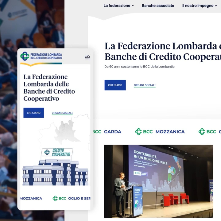 Federazione Lombarda delle Banche di Credito Cooperativo \ Strategy, design and development